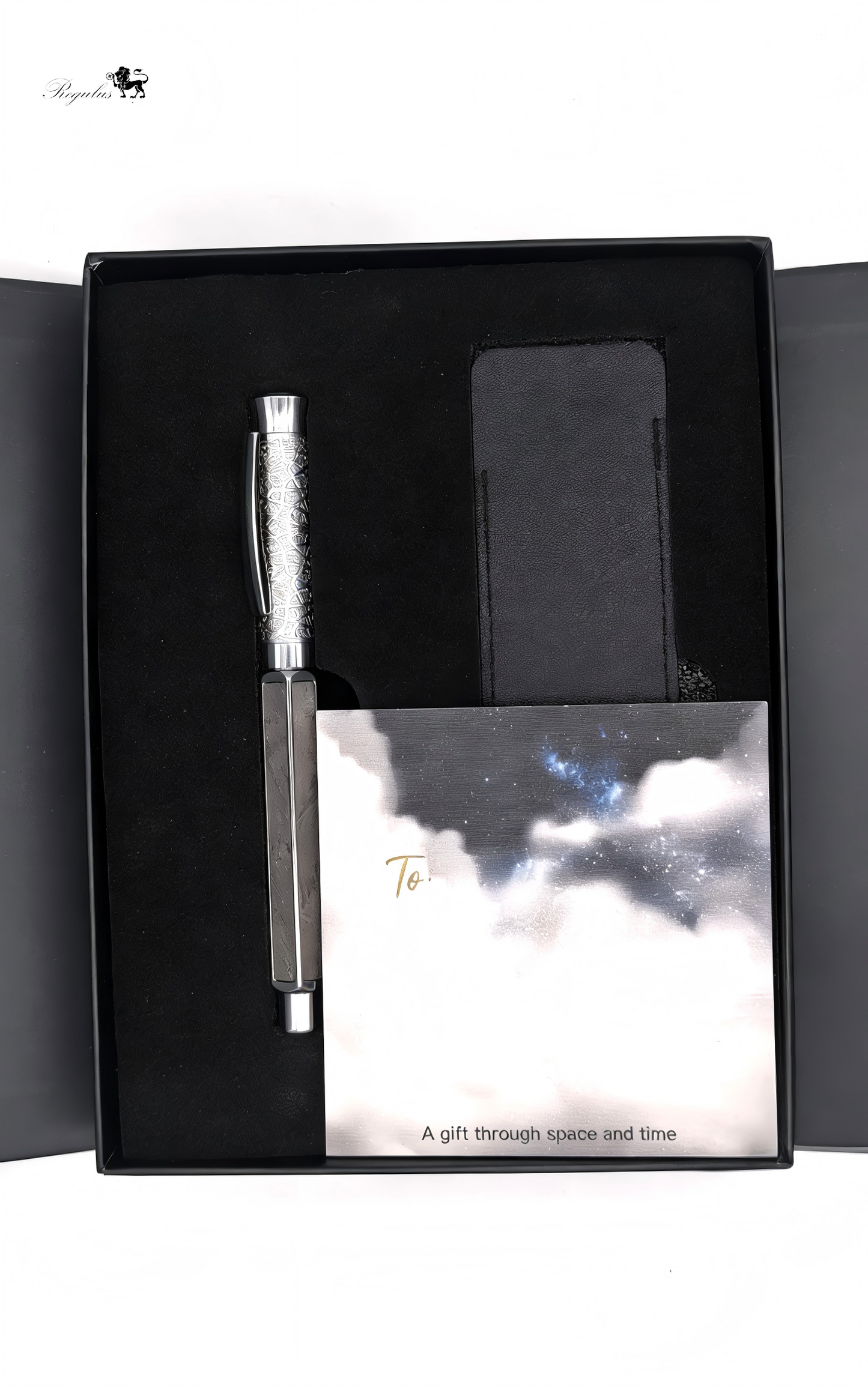 Iron Meteorite Pen、4.5 billion years、Around 14cm、Diameter approximately 1 cm