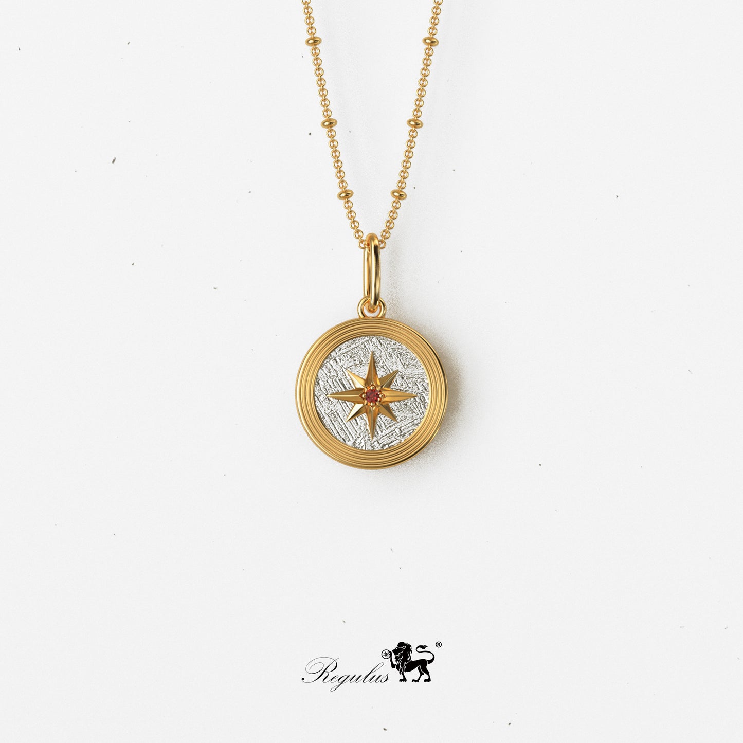 Muonionalusta Meteorite Pendant
