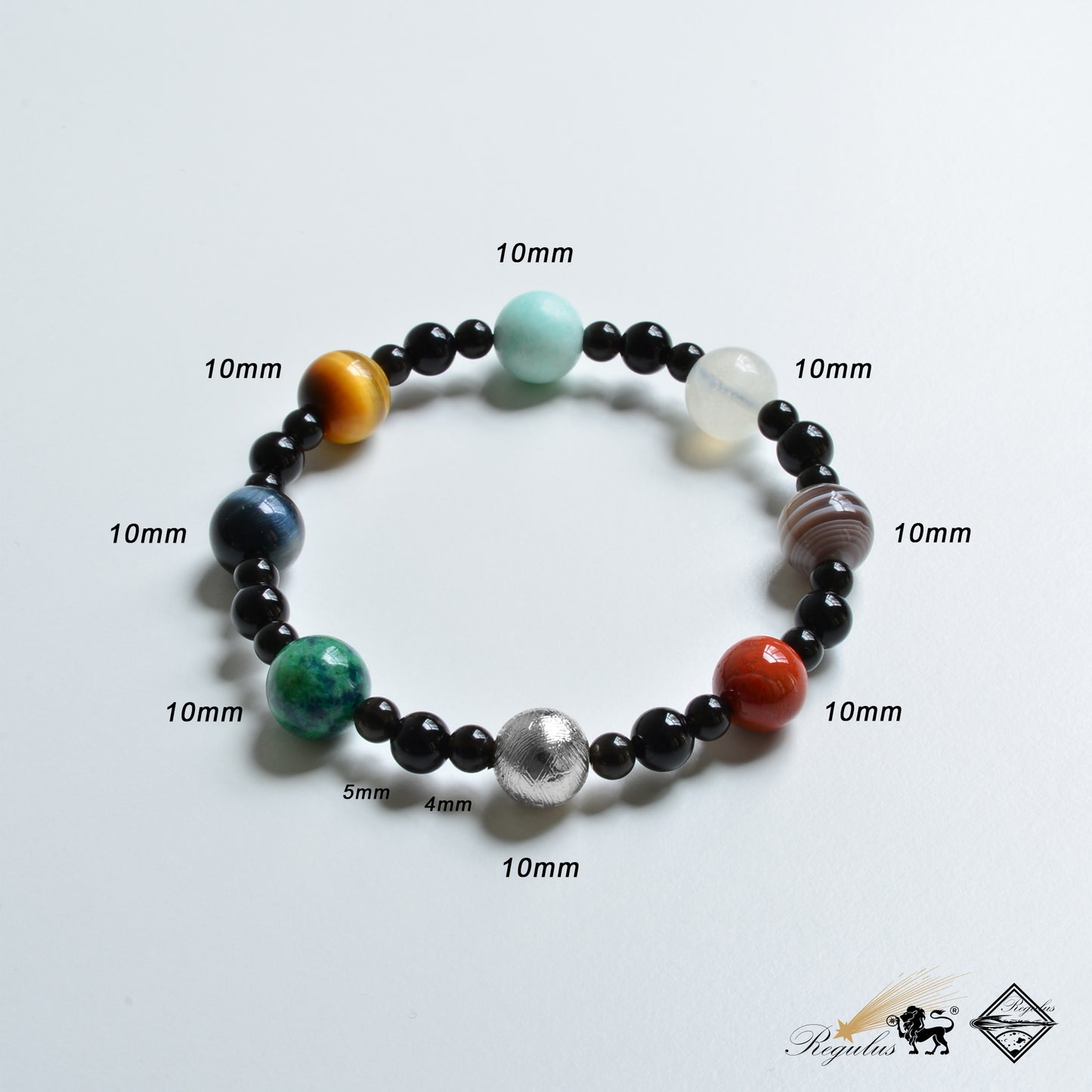 Galaxy Muonionalusta Meteorite Bracelet