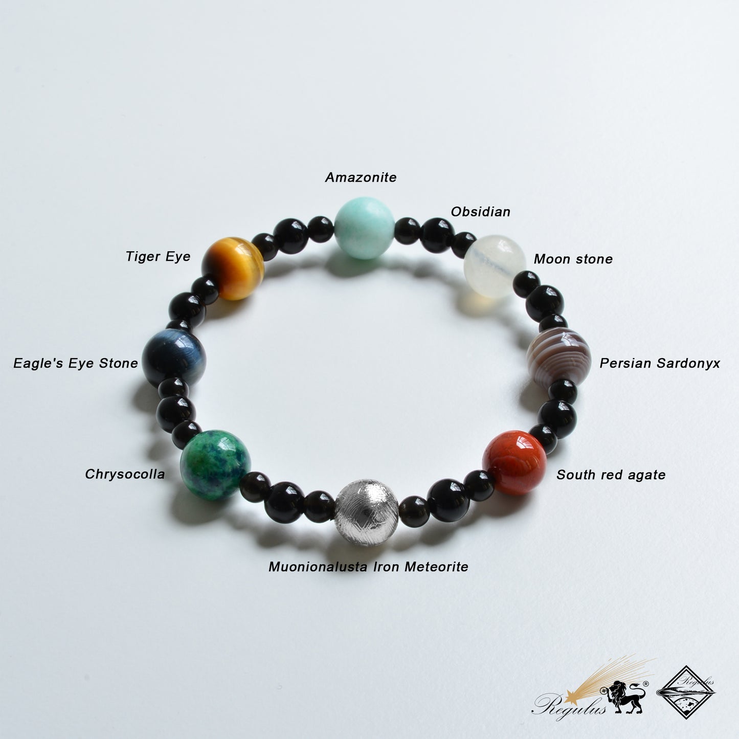 Galaxy Muonionalusta Meteorite Bracelet