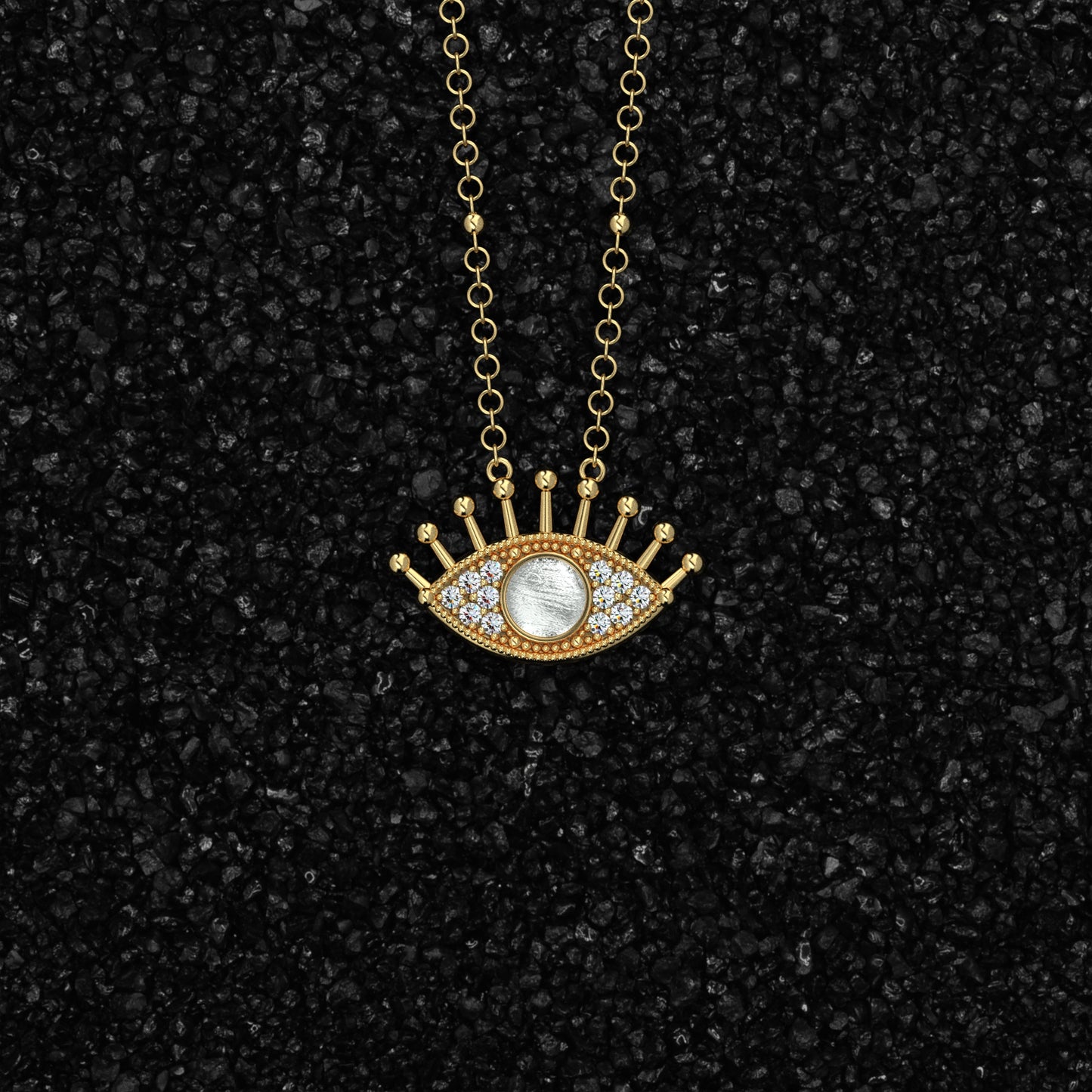 Meteorit Jewelry Meteorite Pendent AU10-P