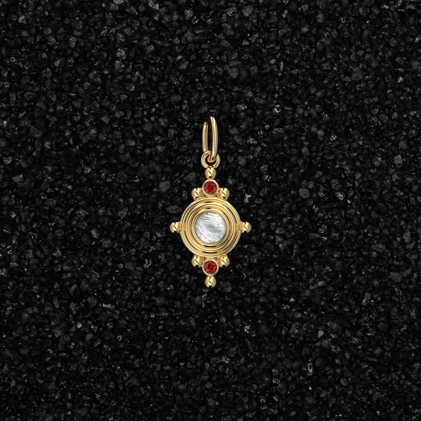 Muonionalusta Meteorite Pendant