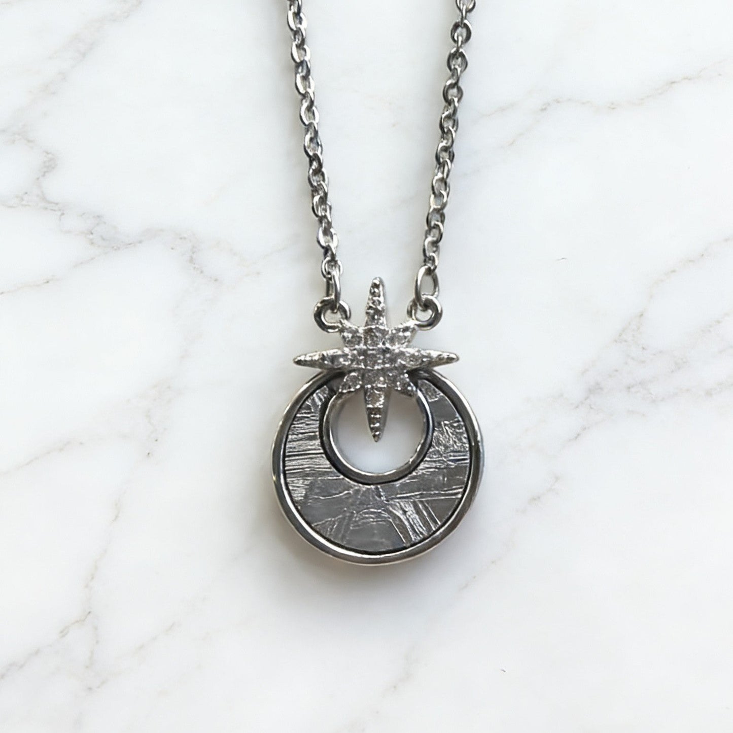 Meteorite Star Pendant Necklace