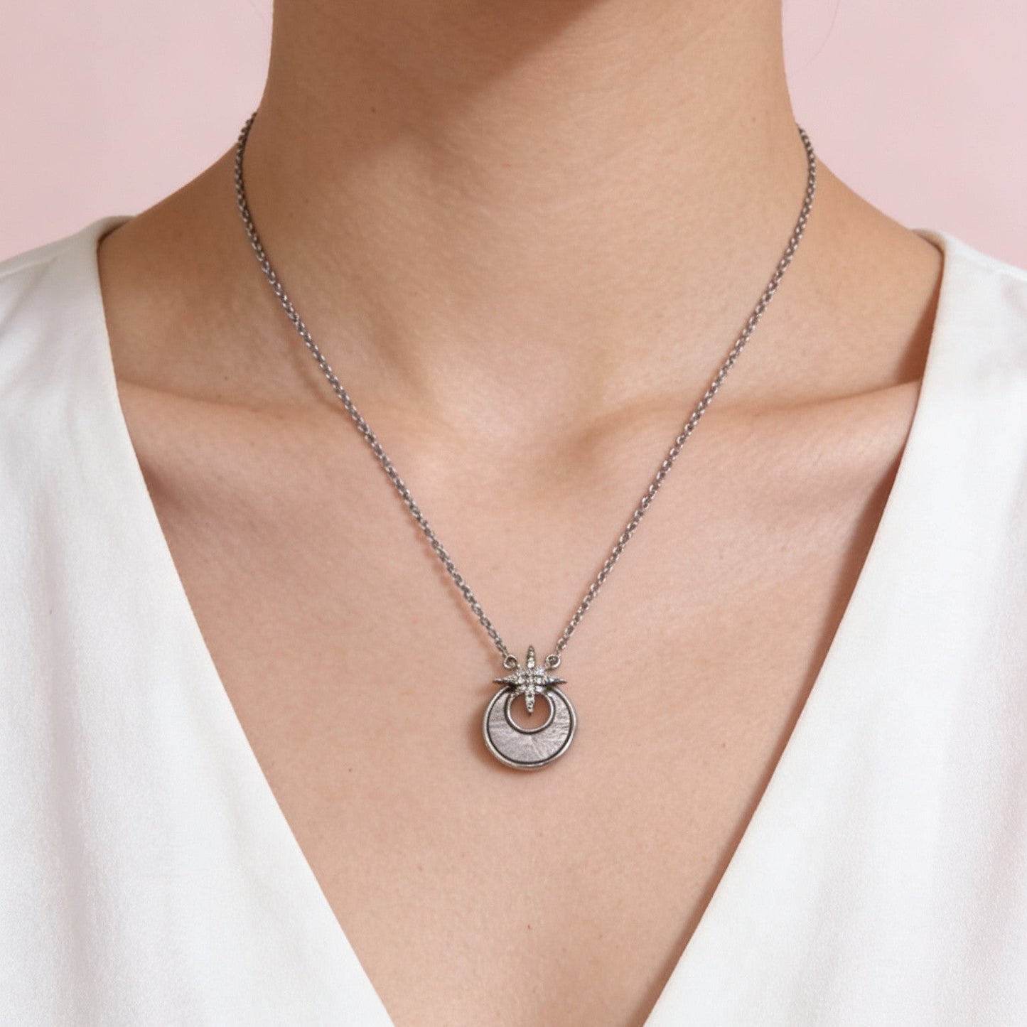 Meteorite Star Pendant Necklace