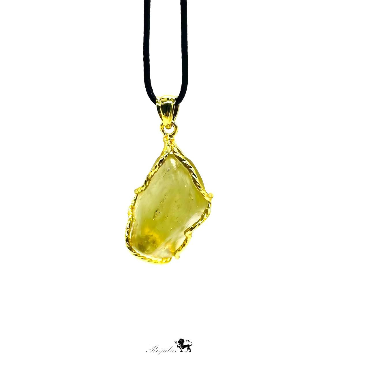 Tektites,Pendant,Meteorite,About 2-3cm,Glass meteorite wrapped in 925 silver,Libya Natural Glass,For man/woman,holiday gift