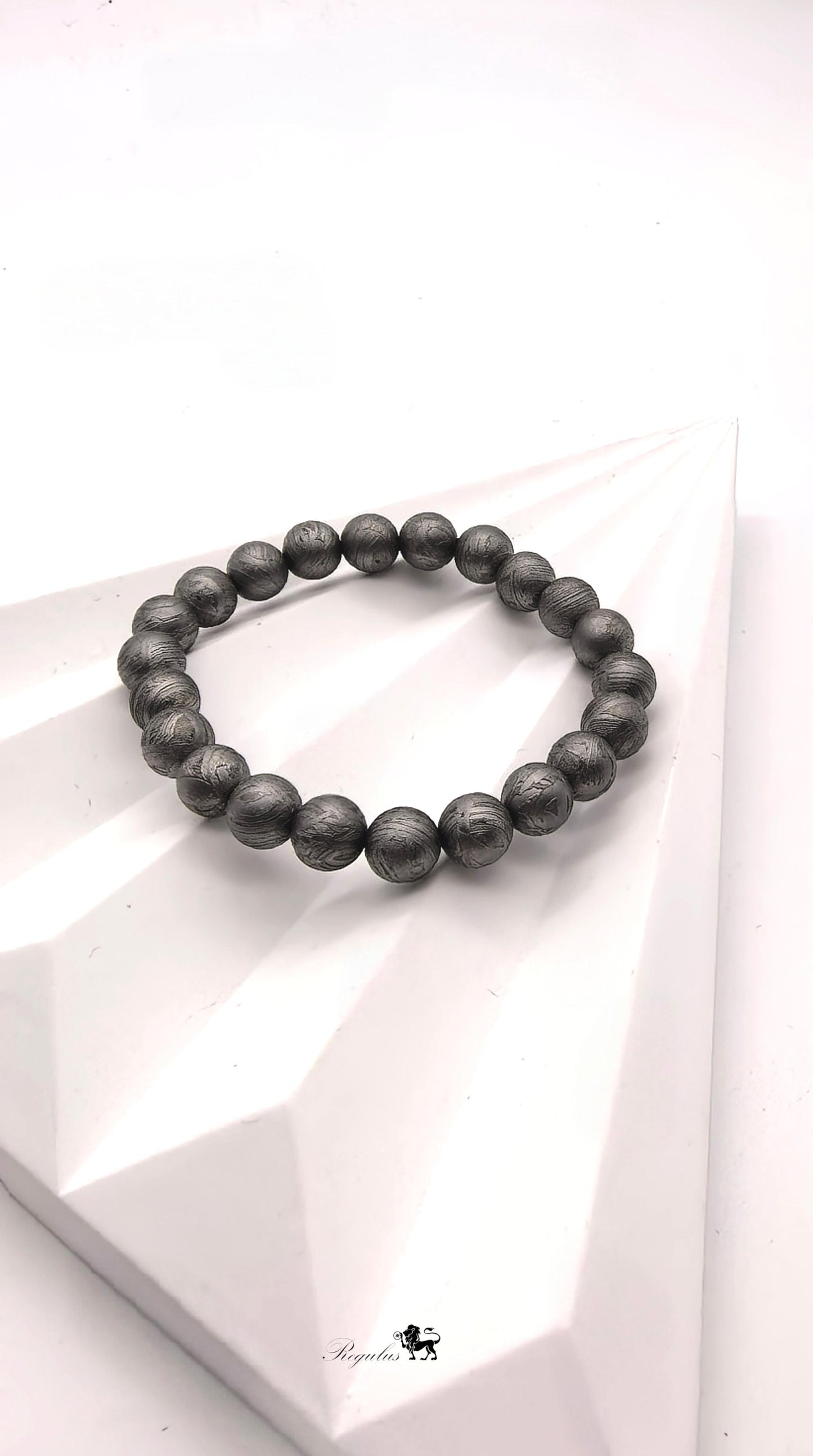 Iron Meteorite Aletai Meteorite Bracelet: 4.5 Billion Year Old Cosmic Jewelry