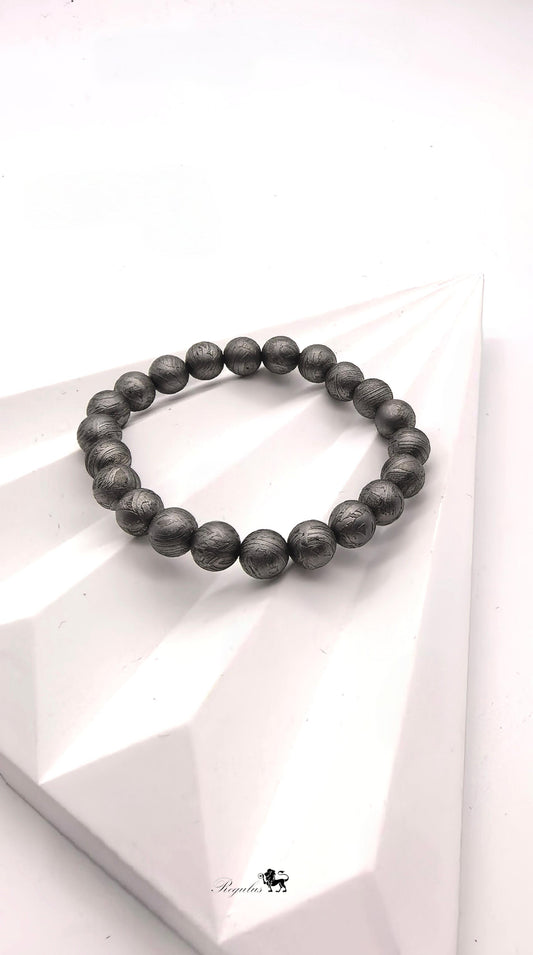 Iron Meteorite Aletai Meteorite Bracelet: 4.5 Billion Year Old Cosmic Jewelry