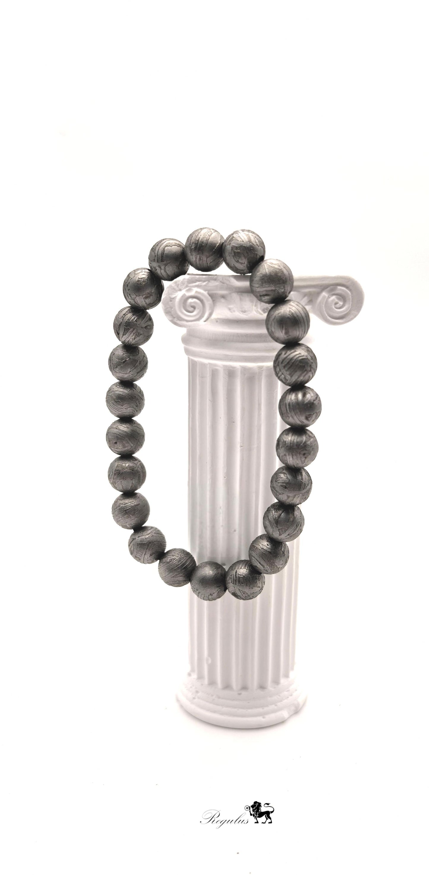 Iron Meteorite Aletai Meteorite Bracelet: 4.5 Billion Year Old Cosmic Jewelry