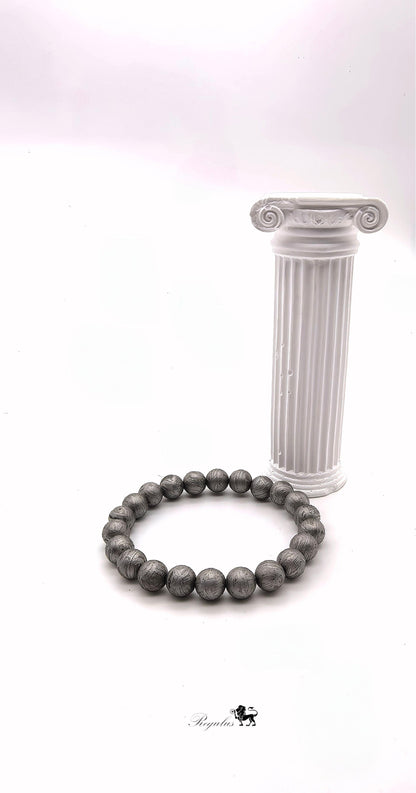 Iron Meteorite Aletai Meteorite Bracelet: 4.5 Billion Year Old Cosmic Jewelry
