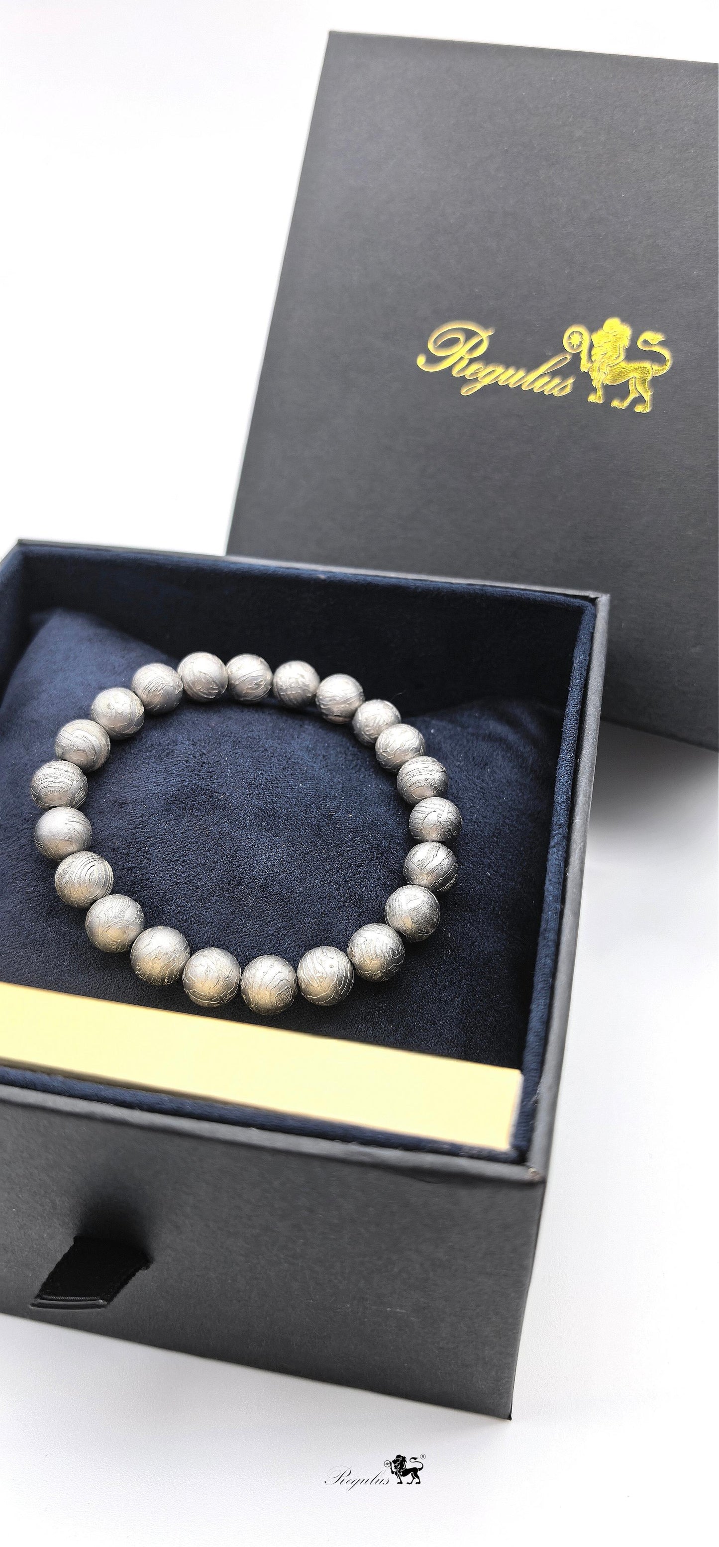 Iron Meteorite Aletai Meteorite Bracelet: 4.5 Billion Year Old Cosmic Jewelry