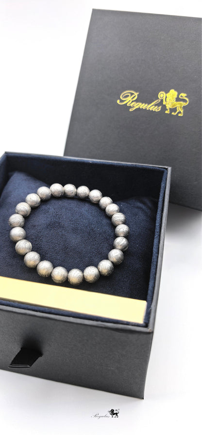 Iron Meteorite Aletai Meteorite Bracelet: 4.5 Billion Year Old Cosmic Jewelry