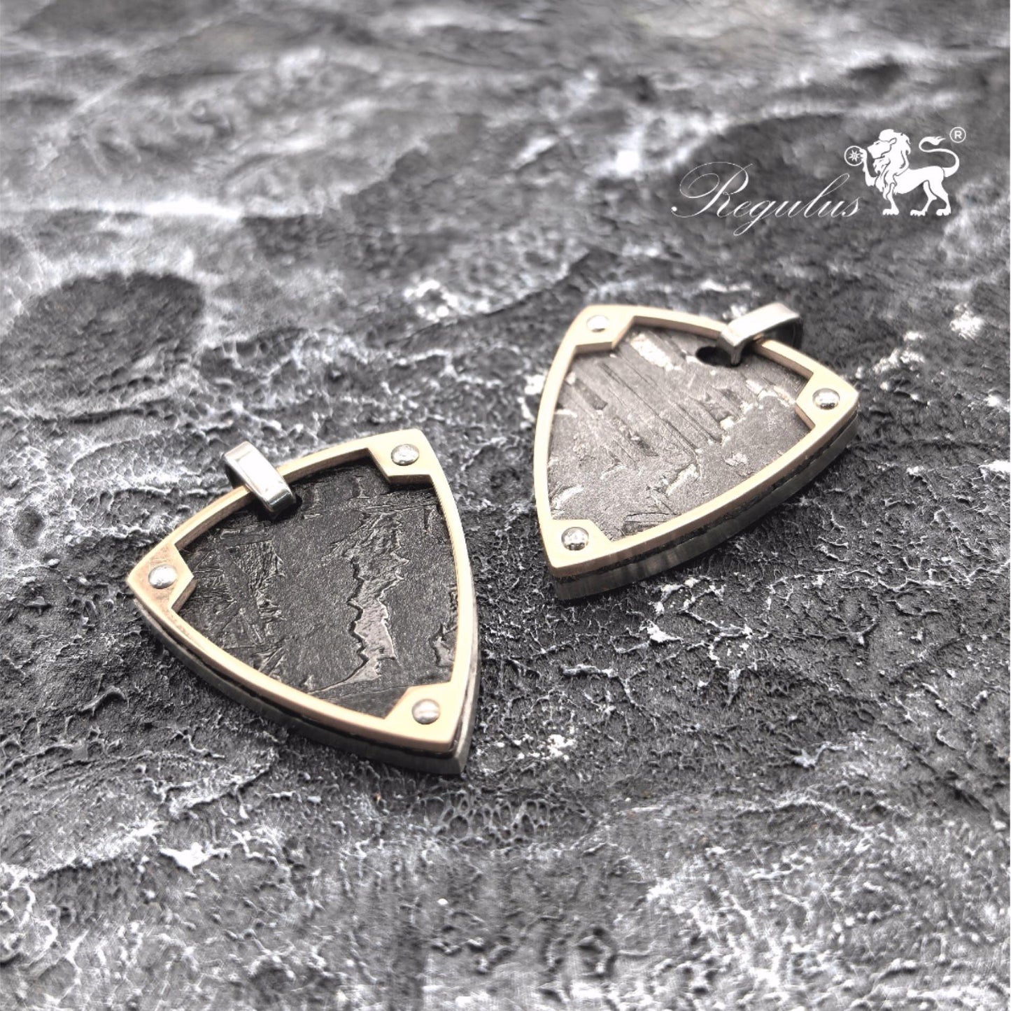 Natural Iron Meteorite Pendant: Space Treasure Necklace