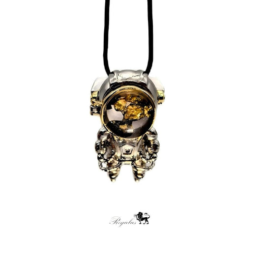 Pallasite Meteorite Pendant，Olive Crystal Space Jewelry