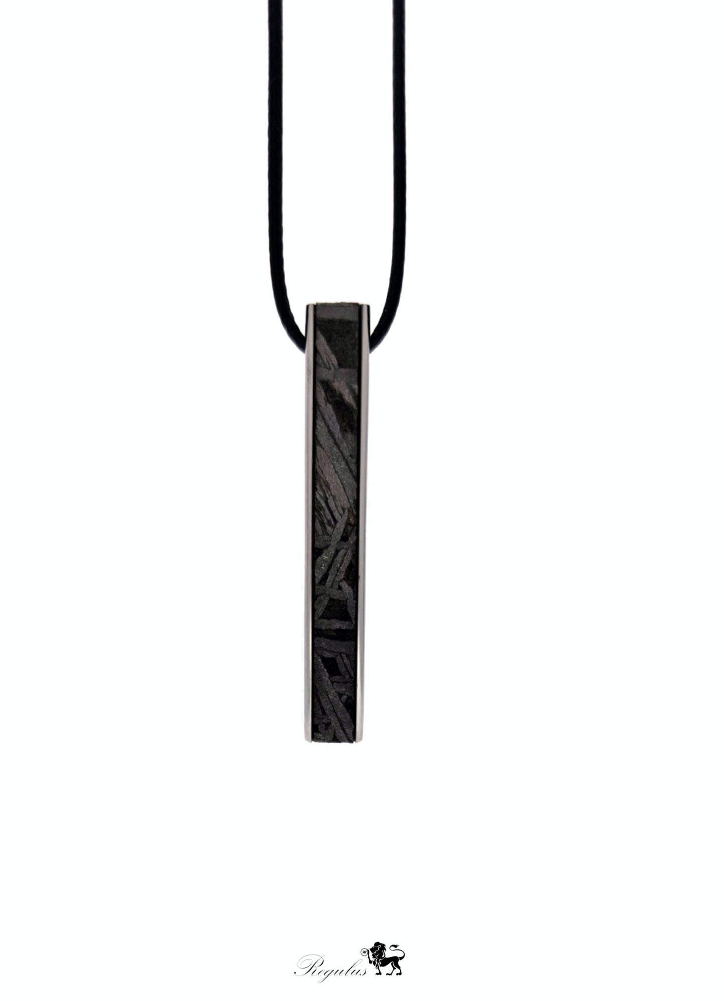 Iron Meteorite Aletai Meteorite Pendant: Natural Space Jewelry