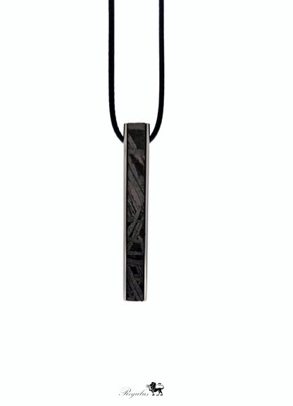 Iron Meteorite Aletai Meteorite Pendant: Natural Space Jewelry