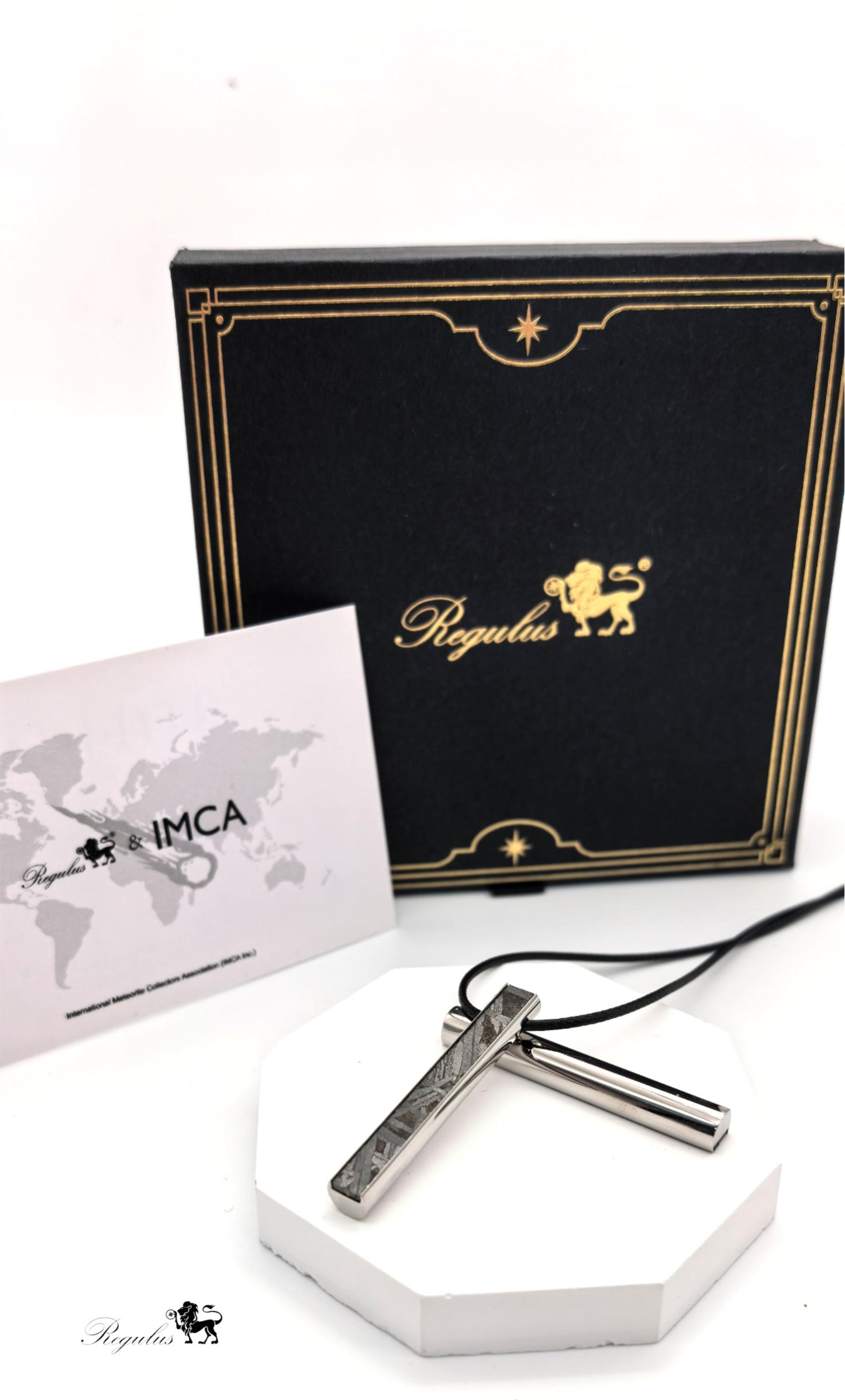 Iron Meteorite Aletai Meteorite Pendant: Natural Space Jewelry