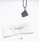 Aletai Iron Meteorite Pendant, Raw Cosmic Specimen