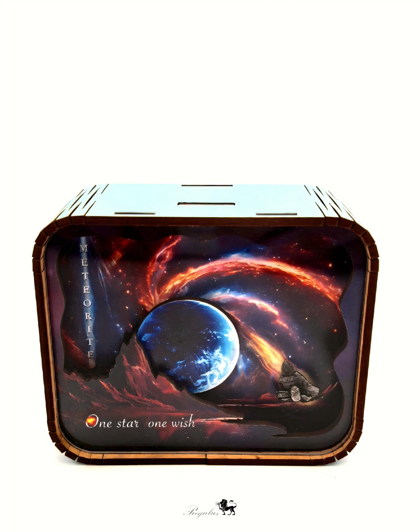 Meteorite Music Box, Starry Sky, Galaxy Theme, Desktop Decoration