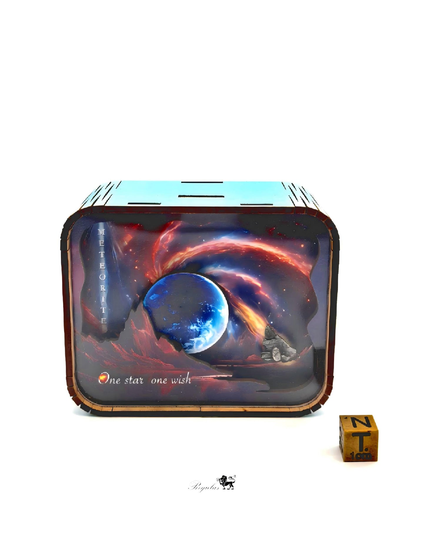 Meteorite Music Box, Starry Sky, Galaxy Theme, Desktop Decoration