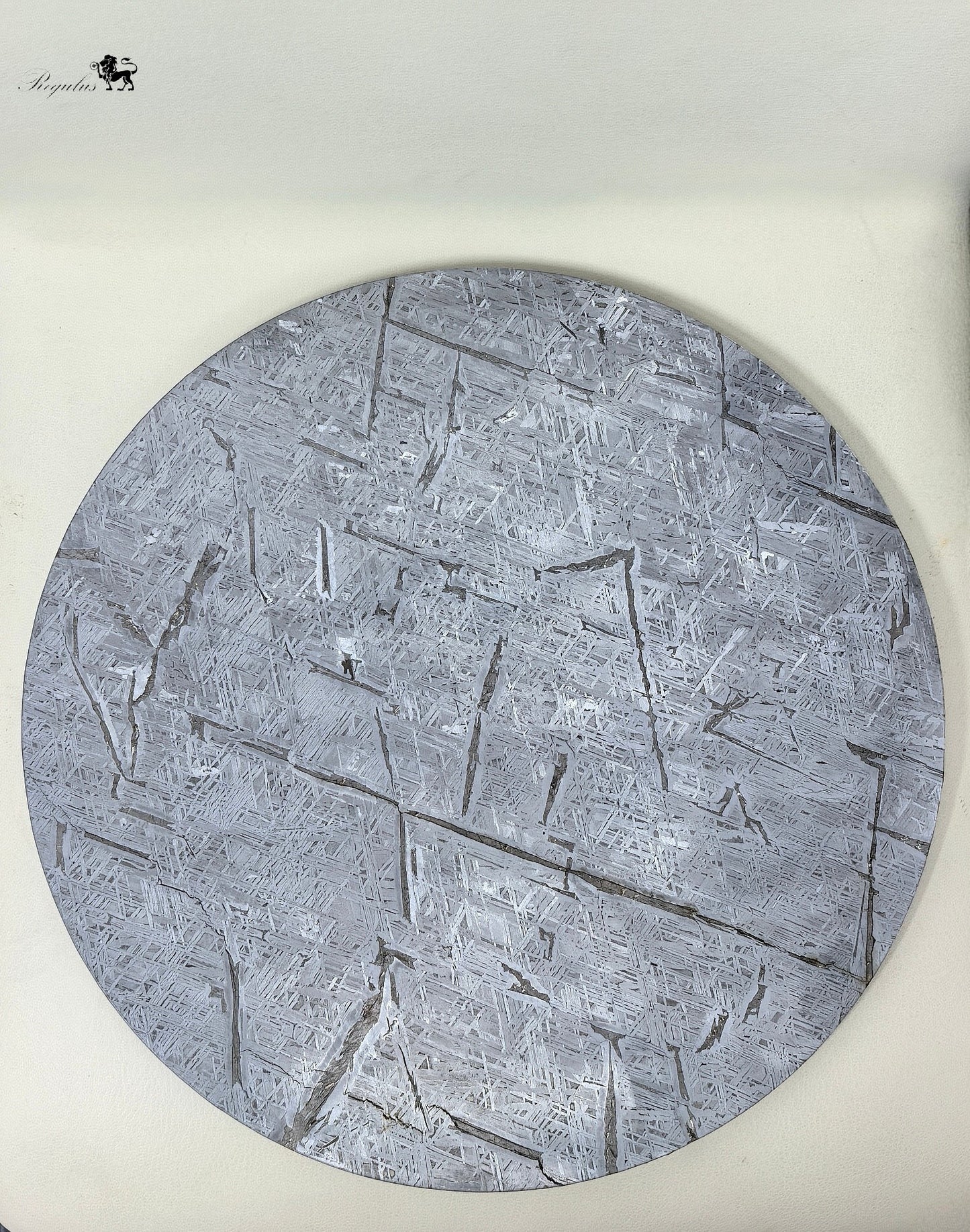 Exquisite Meteorite "Full Moon" Disc · An Eternal Circle Preserving Stardust