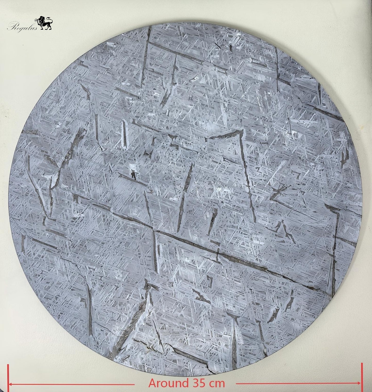 Exquisite Meteorite "Full Moon" Disc · An Eternal Circle Preserving Stardust