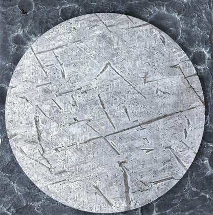 Exquisite Meteorite "Full Moon" Disc · An Eternal Circle Preserving Stardust