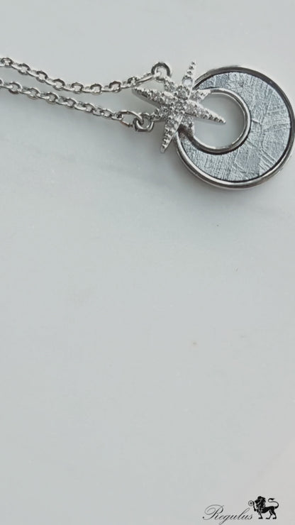 Meteorite Star Pendant Necklace