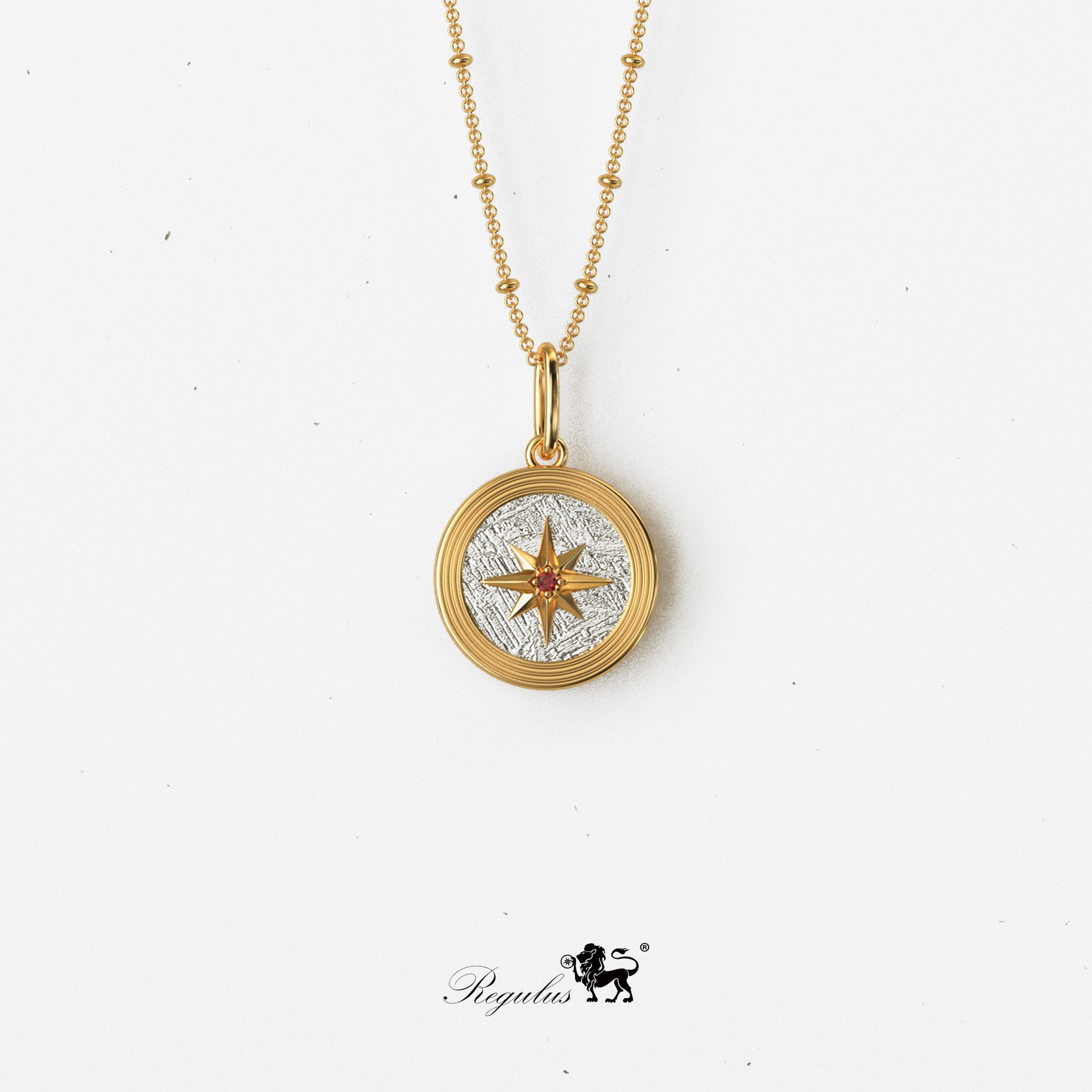 Muonionalusta Meteorite Pendant