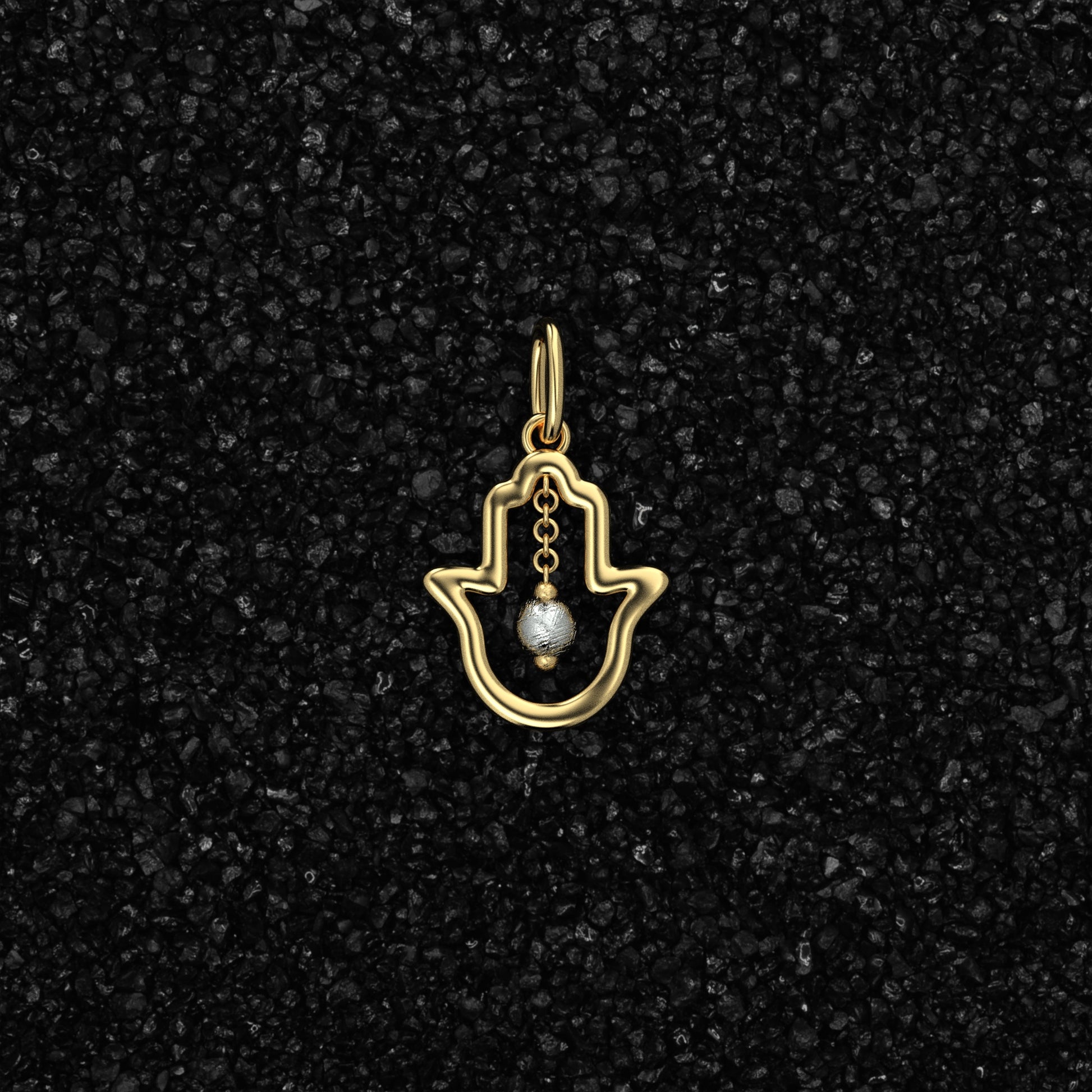 Muonionalusta Meteorite Pendant