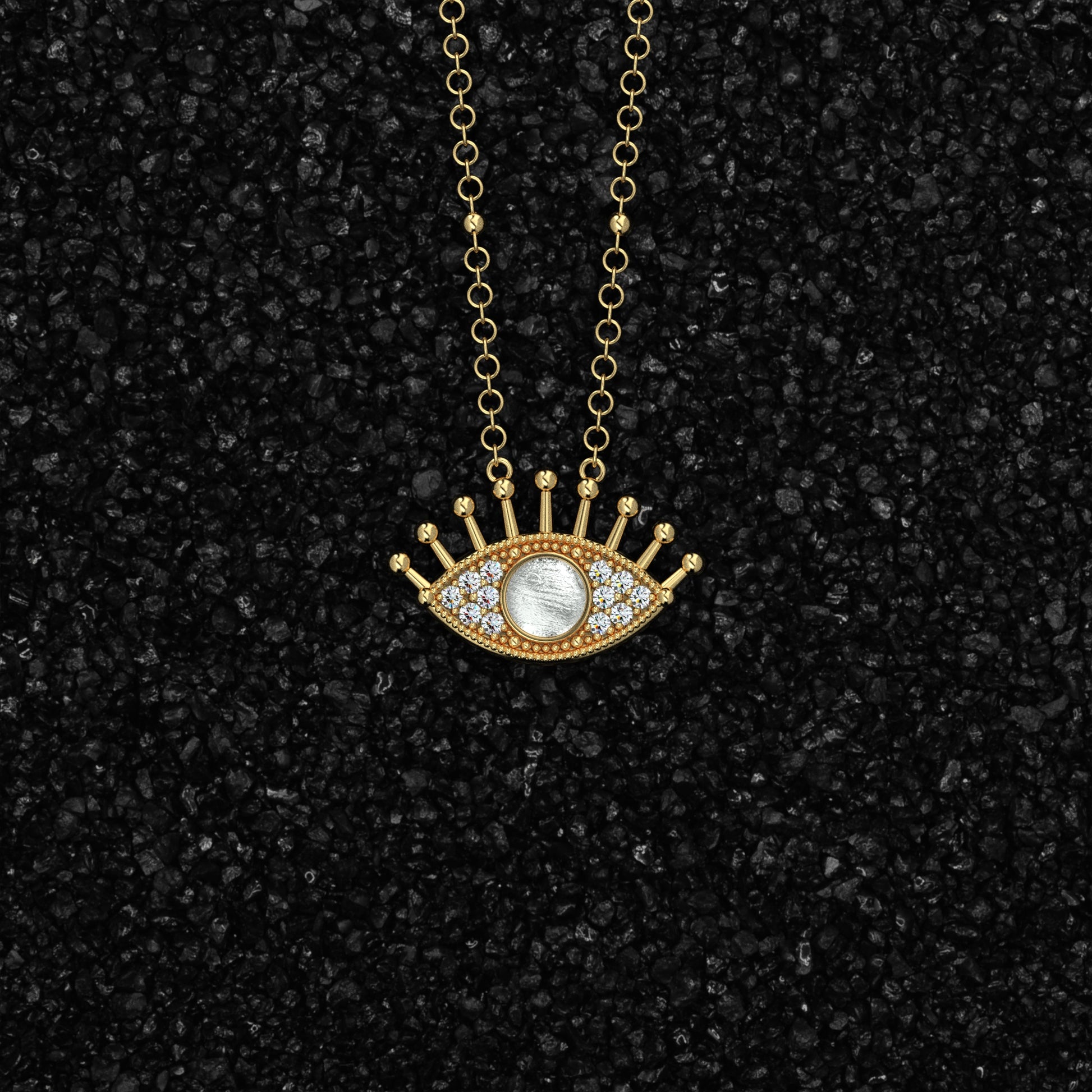 Meteorit Jewelry Meteorite Pendent AU10-P