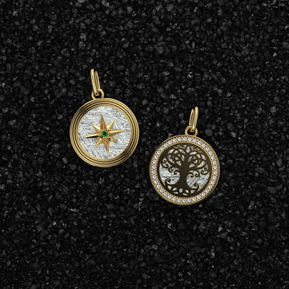 Muonionalusta Meteorite Pendant