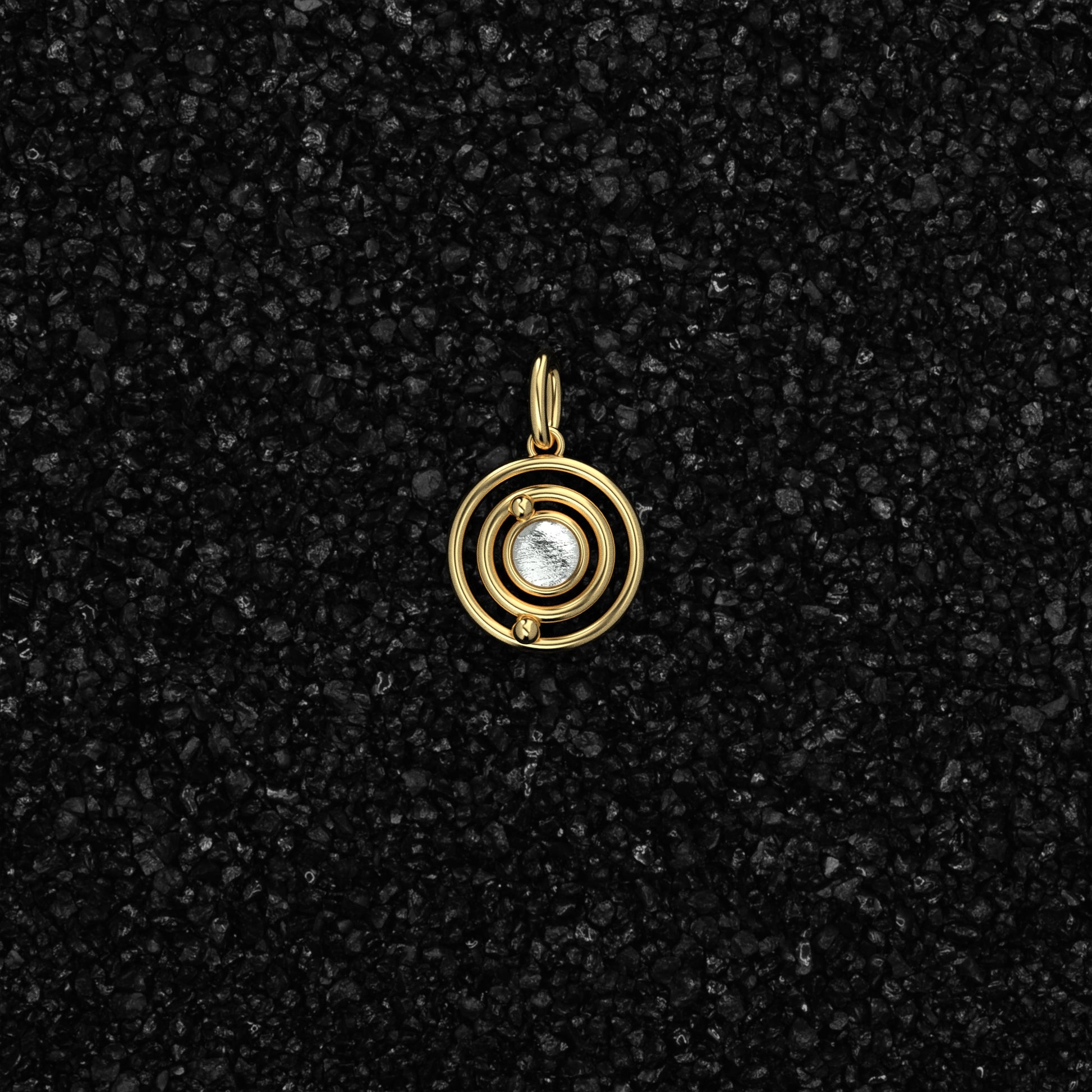 Muonionalusta Meteorite Pendant