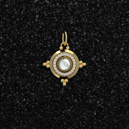 Muonionalusta Meteorite Pendant