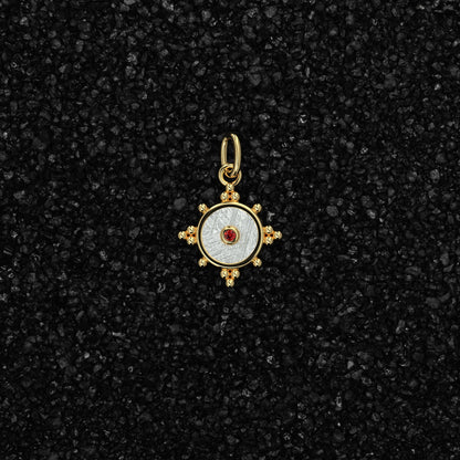 Meteorite Jewelry, Regulus Meteorite Pendent, New Roma Collection, Sterling silver, 24KGP, NR17-P