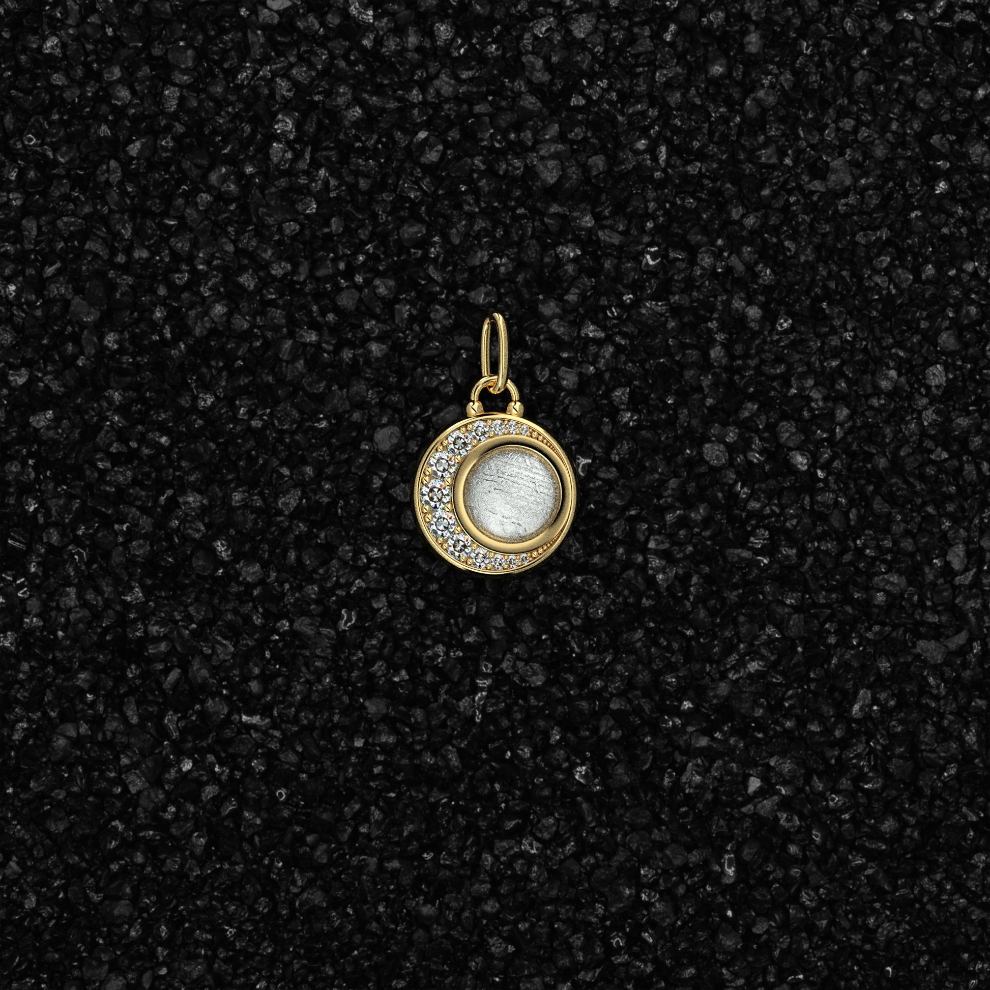 Muonionalusta Meteorite Pendant
